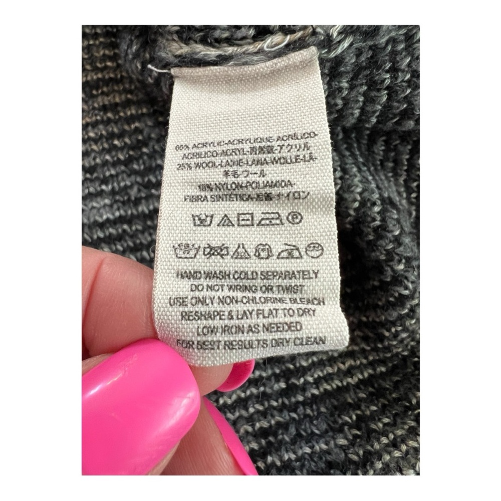 🆕 🖤 NWOT FREE PEOPLE Aztec Superstar 3/4 Sleeve Pullover Sweater | Size S - Picture 8 of 9
